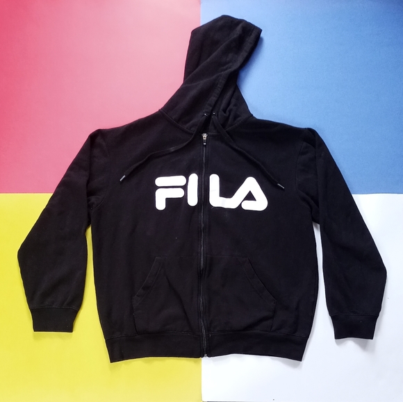 Fila Other - Modern FILA Zip-Up Essential Graphic Sweatshirt